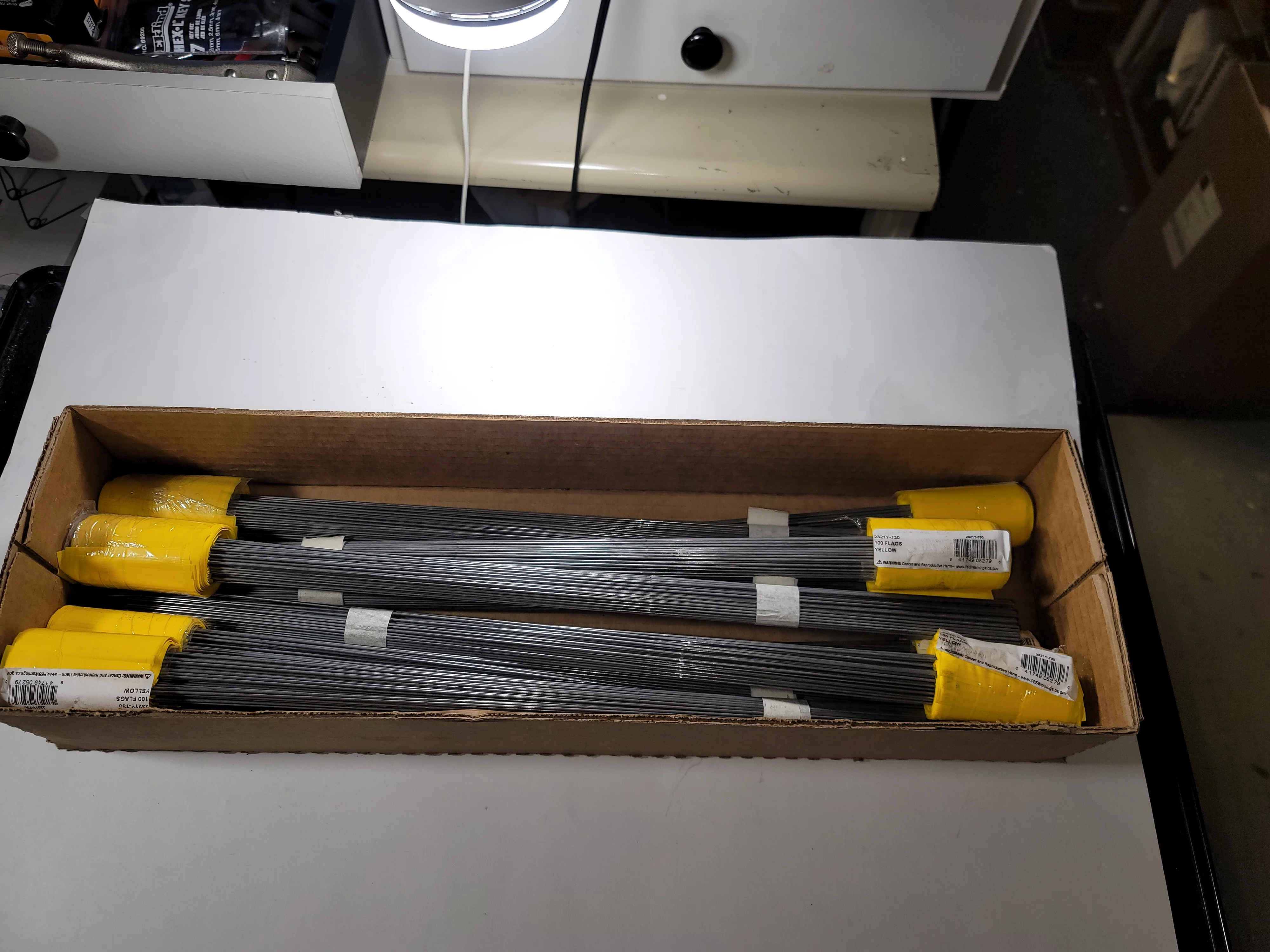 100 Wire Marking Flags, 2.5