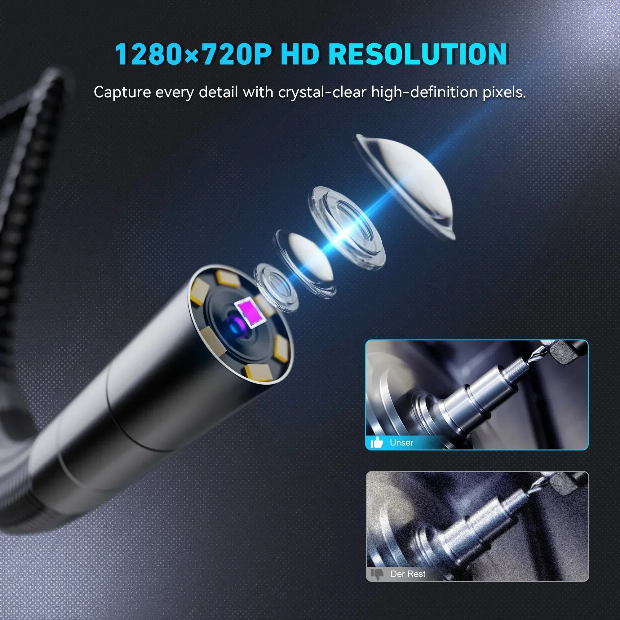 Endoscope Automotive – Ralcam R4 | Flexible Engine Inspection - L&R Subsurface Solutions LLC