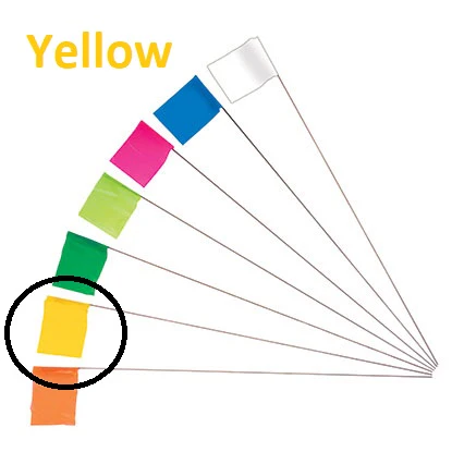 Utility Marking Flags - L&R Subsurface Solutions LLC
