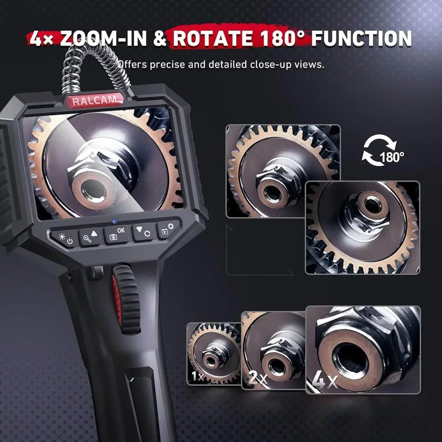 Car Inspection Camera – Ralcam N308S | 8.5mm Engine Inspection - L&R Subsurface Solutions LLC
