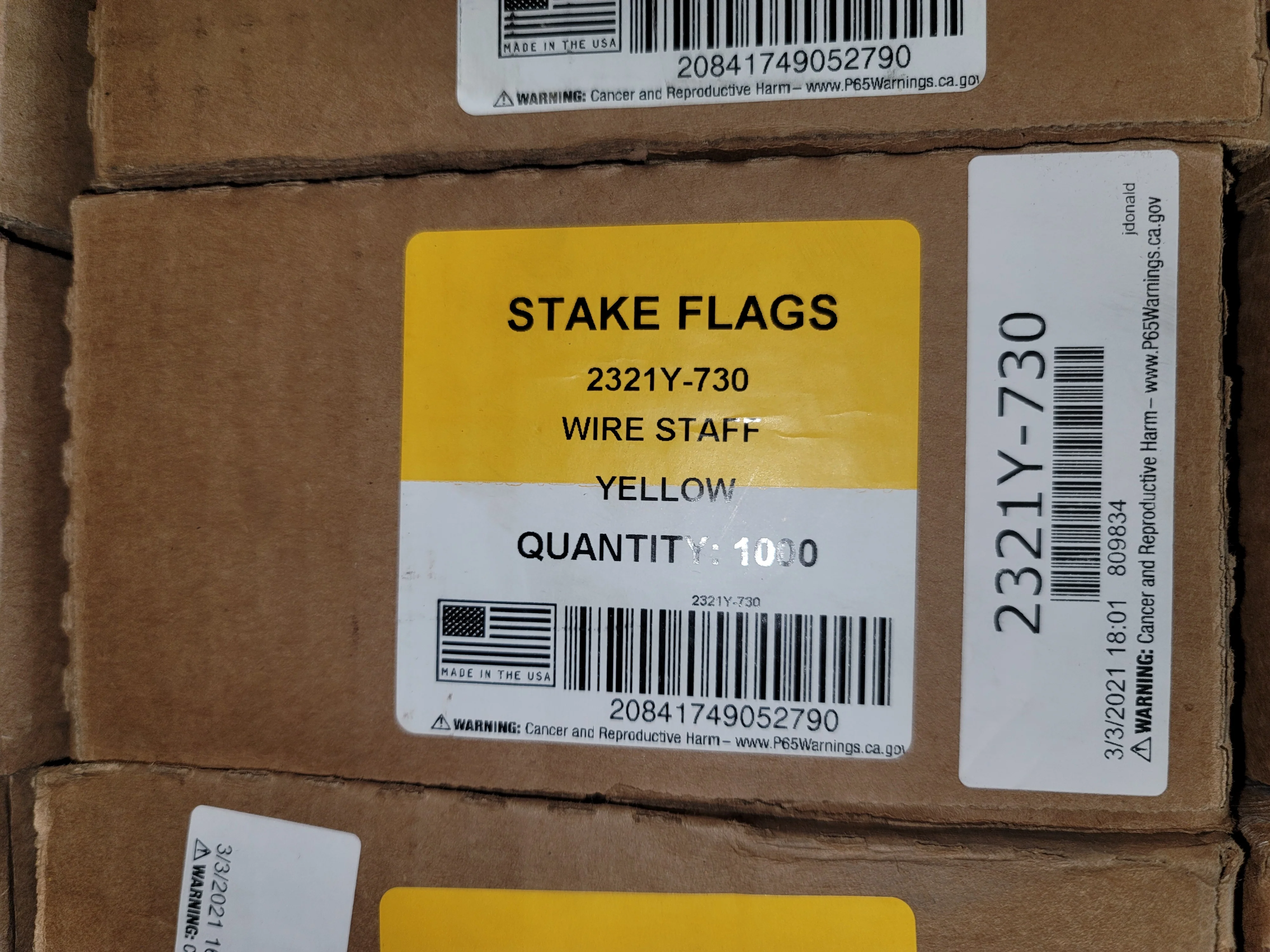 100 Wire Marking Flags, 2.5
