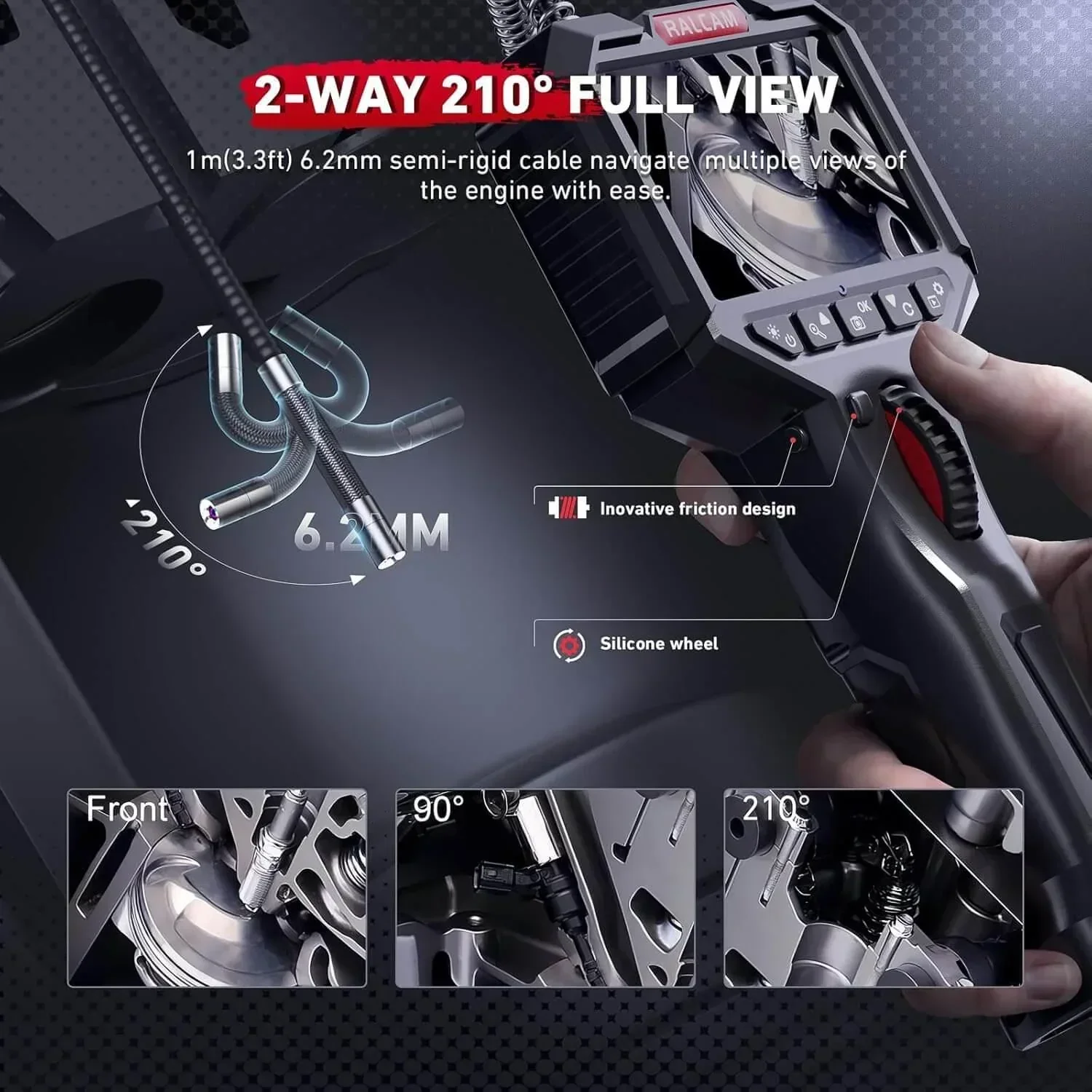 Car Inspection Camera – Ralcam N308S | 8.5mm Engine Inspection - L&R Subsurface Solutions LLC