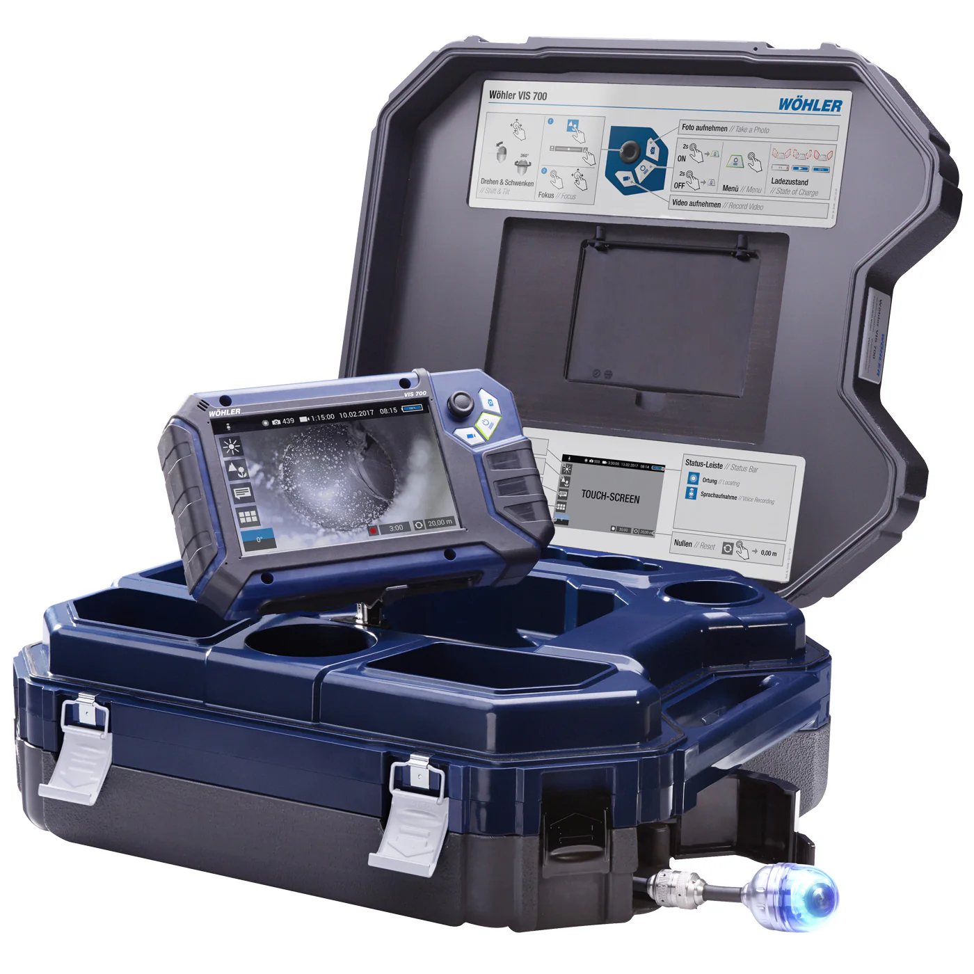 Wohler VIS 700 HD Pan & Tilt Push Camera - L&R Subsurface Solutions LLC