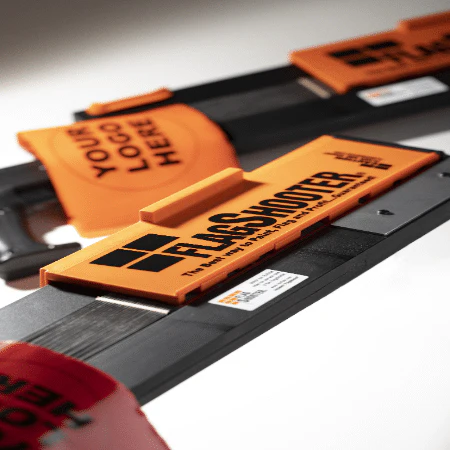 FlagShooter and FlagShooter Canless Utility Marking Flag insertion tool - L&R Subsurface Solutions LLC