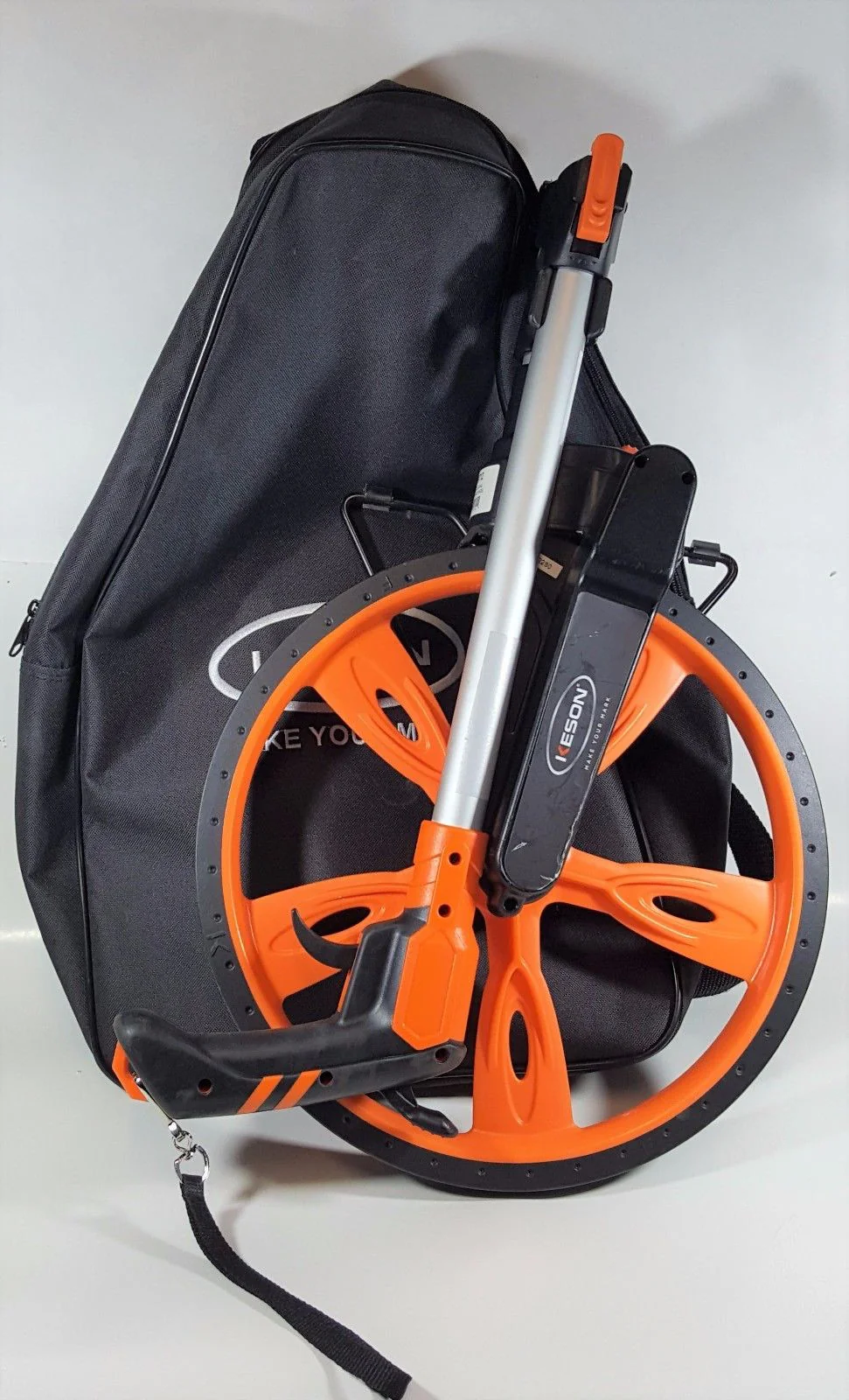 Folding Measuring Wheel w/Backpack Case, Trigger Brake & Reset Keson RRT12 - L&R Subsurface Solutions LLC