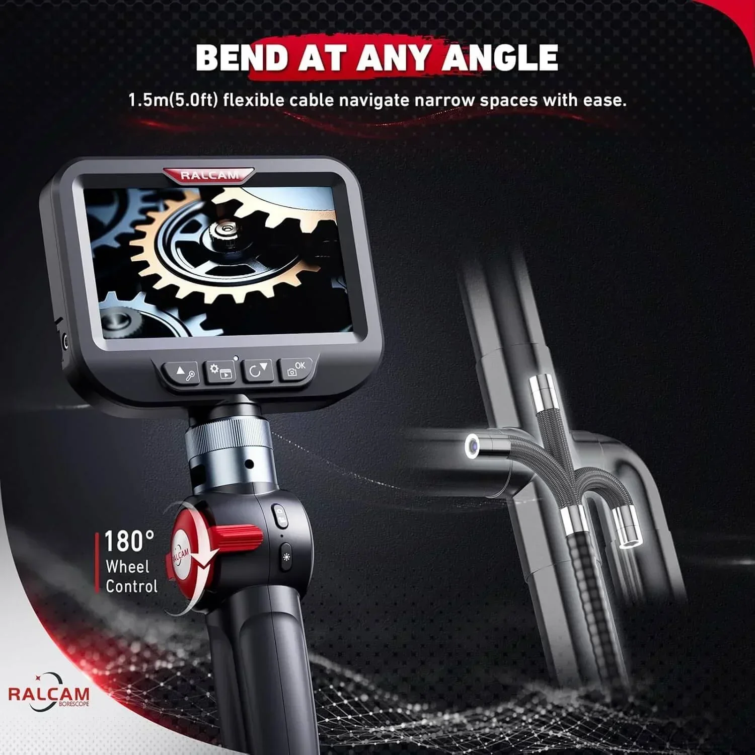 Automotive Inspection Camera – LED, IP67 Waterproof - L&R Subsurface Solutions LLC