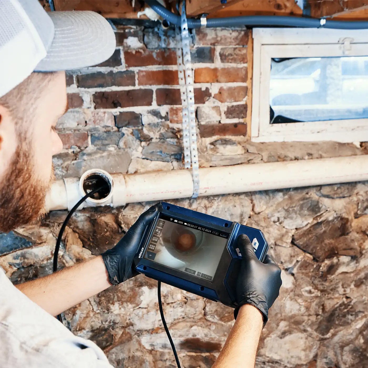 Wöhler VIS 750 HD Pipeline Inspection Camera - L&R Subsurface Solutions LLC