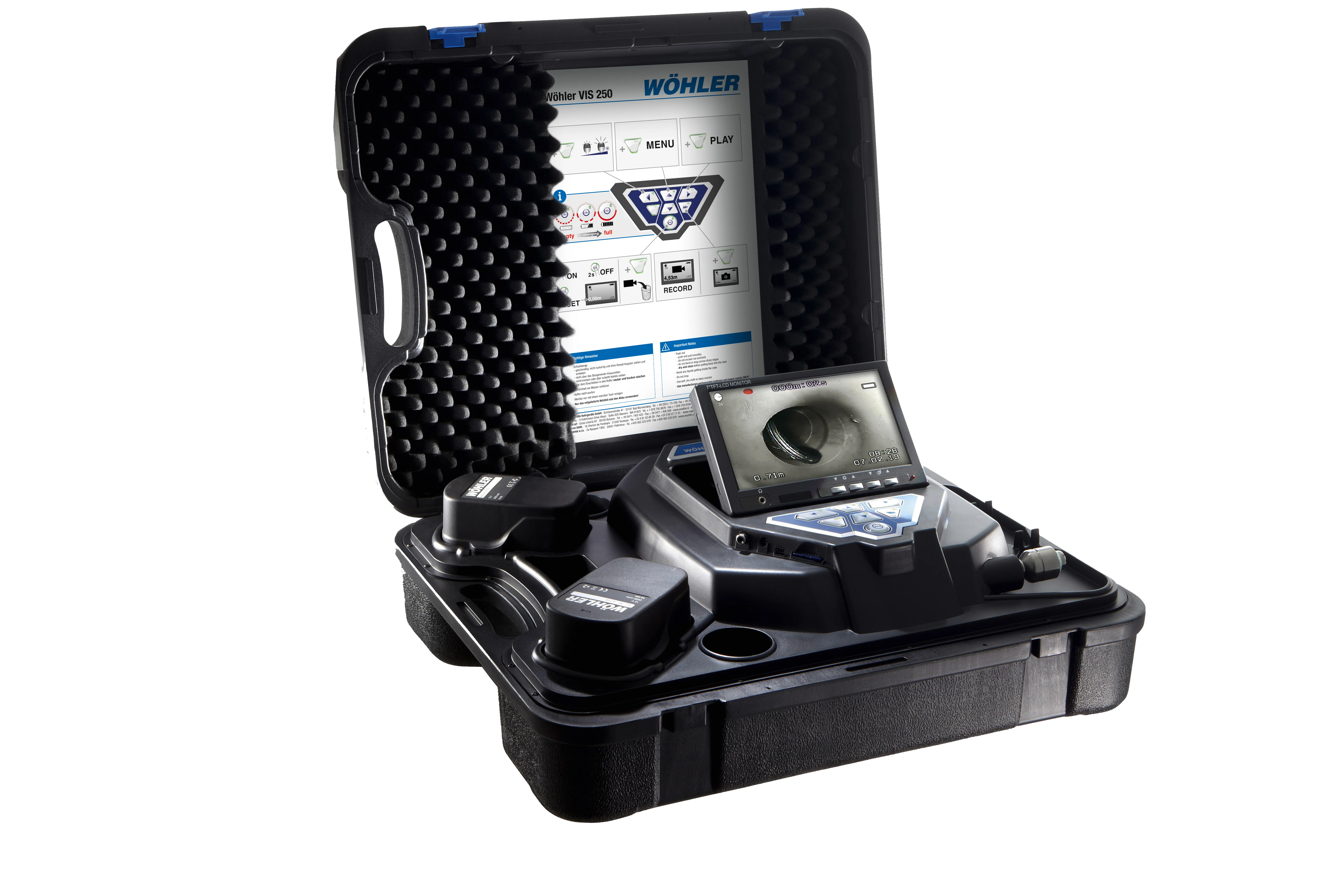 Wohler VIS 250 Push Camera - L&R Subsurface Solutions LLC