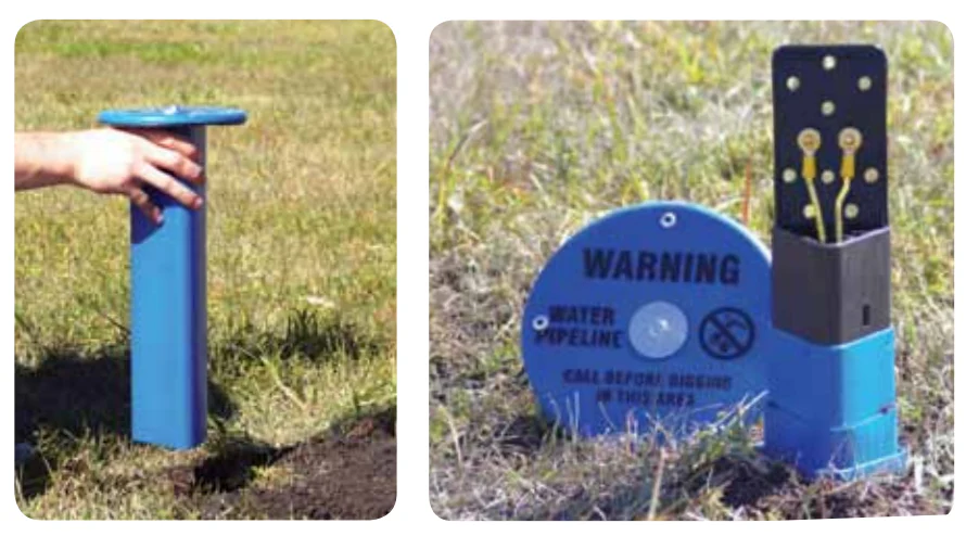 Rhino HideOut Surface Marker and Tracer Wire Test Station - L&R Subsurface Solutions LLC