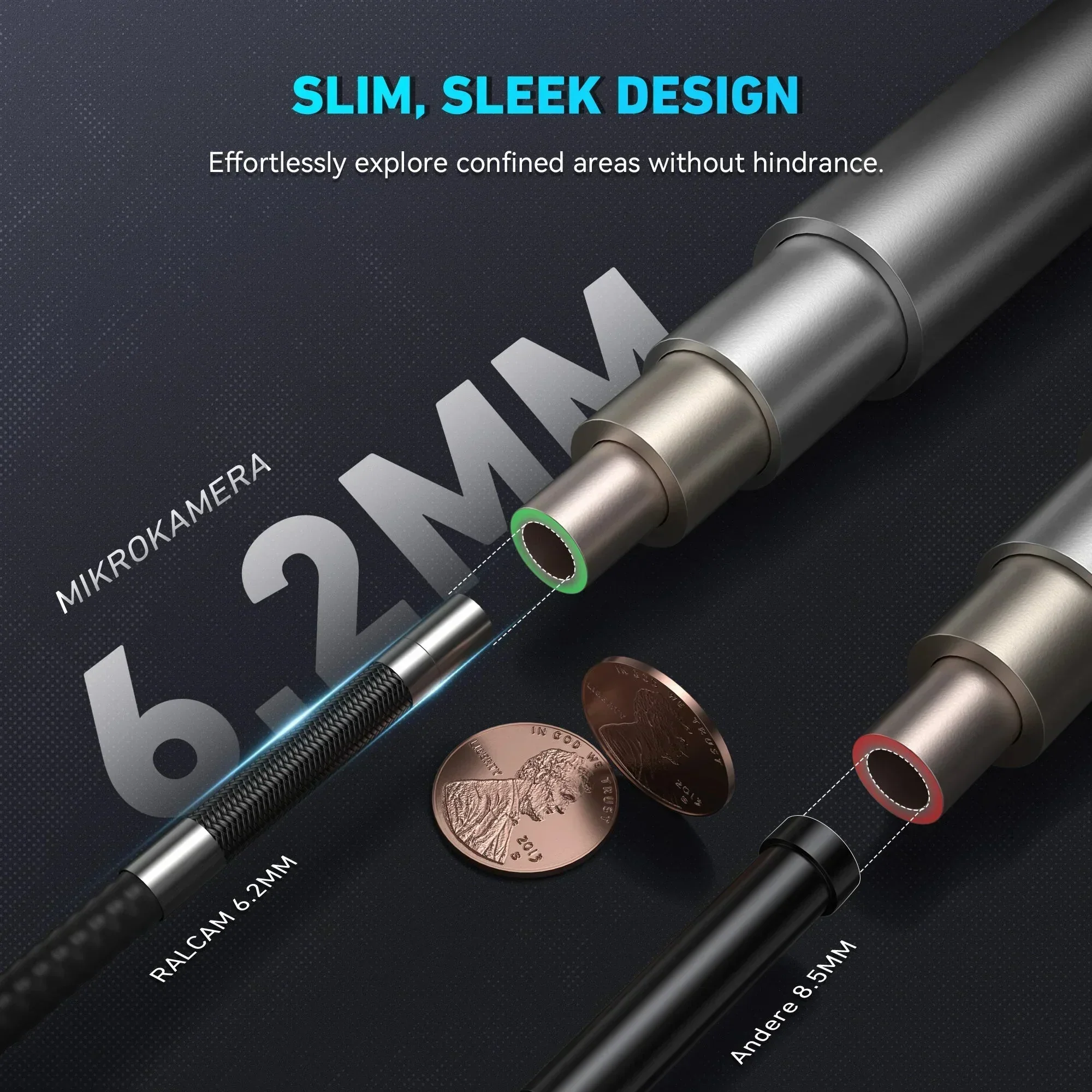 Endoscope Automotive – Ralcam R4 | Flexible Engine Inspection - L&R Subsurface Solutions LLC