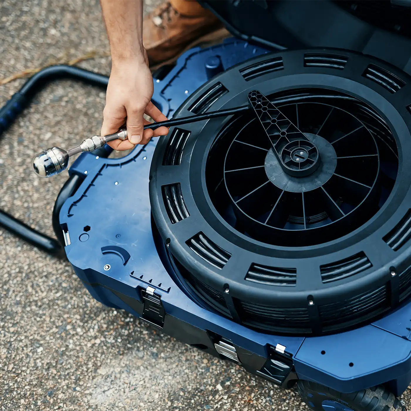 Wöhler VIS 750 HD Pipeline Inspection Camera - L&R Subsurface Solutions LLC