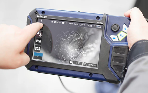 Wohler VIS 700 Plus HD Pan & Tilt Push Camera - L&R Subsurface Solutions LLC